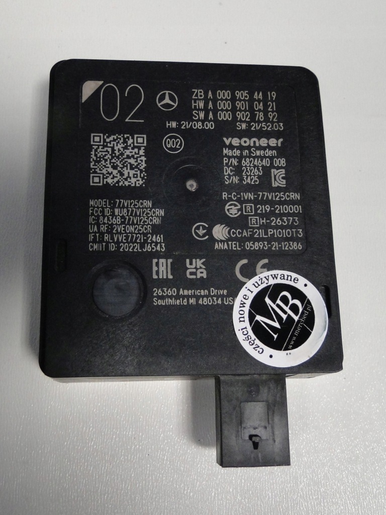 Mercedes радар w бампер передній лівий правий amg gt 192 sl r232 232 Доставка