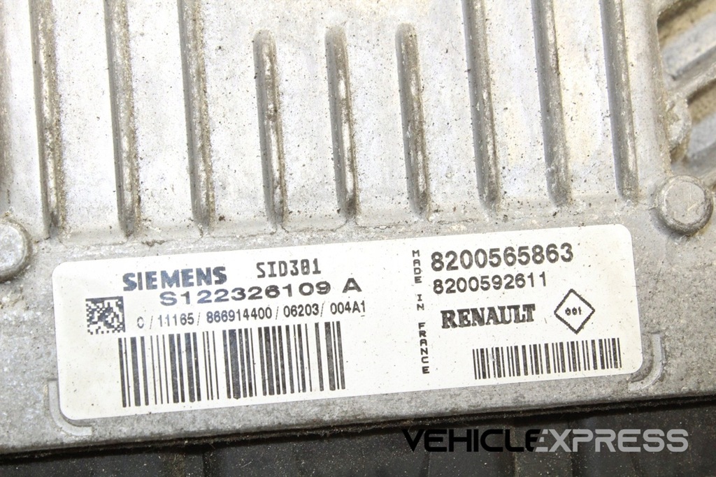 фото №3, Бортовой компьютер двигателя renault grand scénic ii jm0/1_ 8200565863 2008