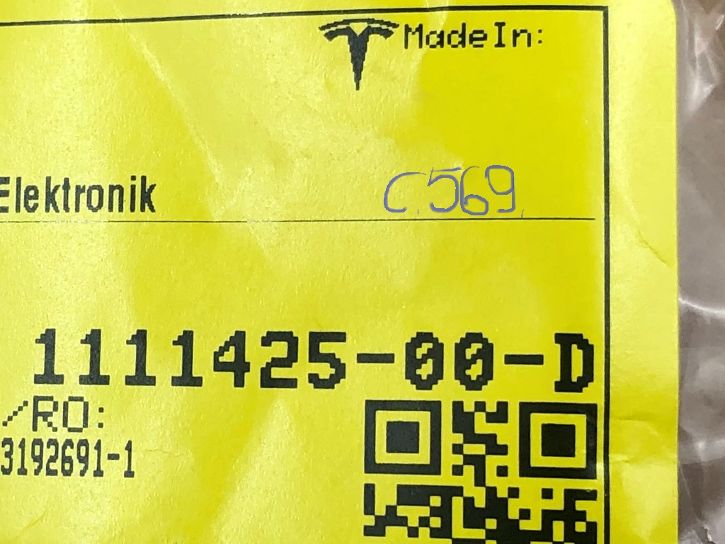 Купить Tesla 3 2017-2023 гайка регулировочный крышки задний  1111425-00-d 1111425-00-c