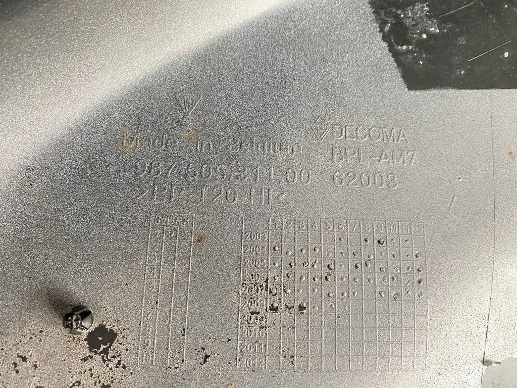 фото №14, Бампер перед передний porsche boxter s 987 2004-