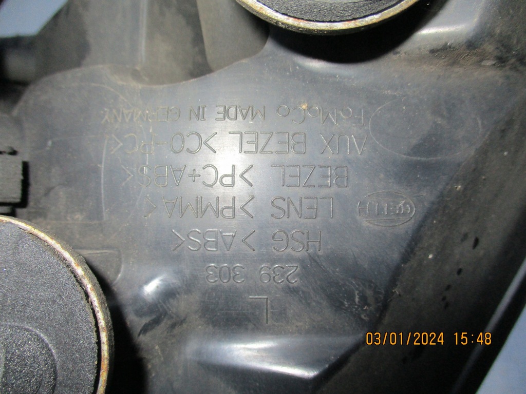 фото №10, Jaguar xf x250 2008-2011 r- лампа задня ліва sedan 8x2313405