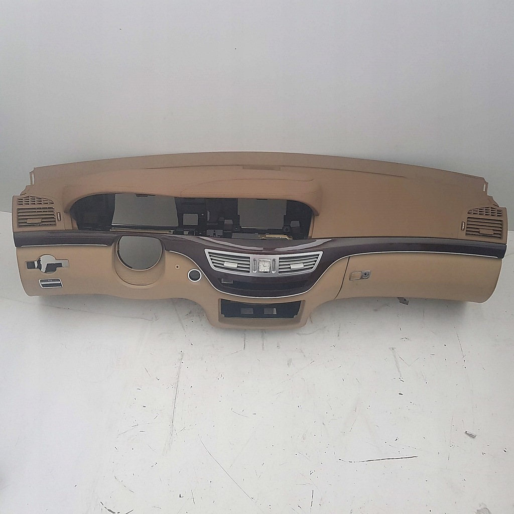 фото №11, Mercedes s kl. 221 панель приладів приладова консоль nowa