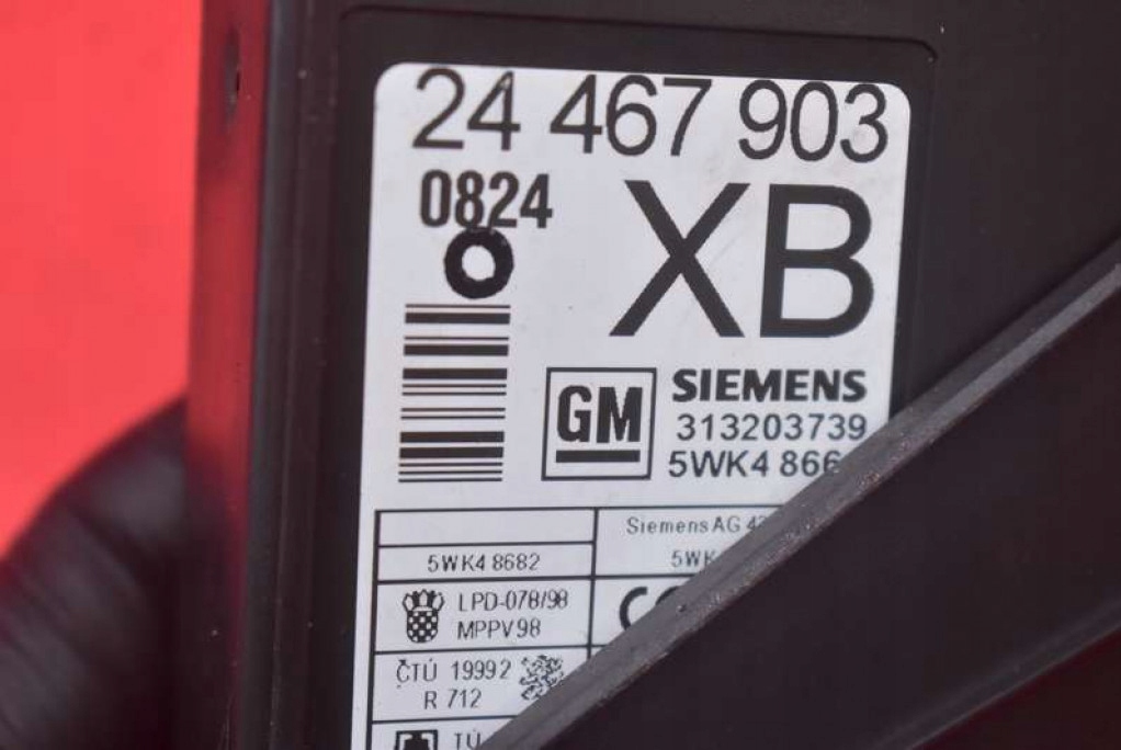 фото №7, Модуль комфорту 24467903 opel corsa c 1.2 16v 75 km 00-03