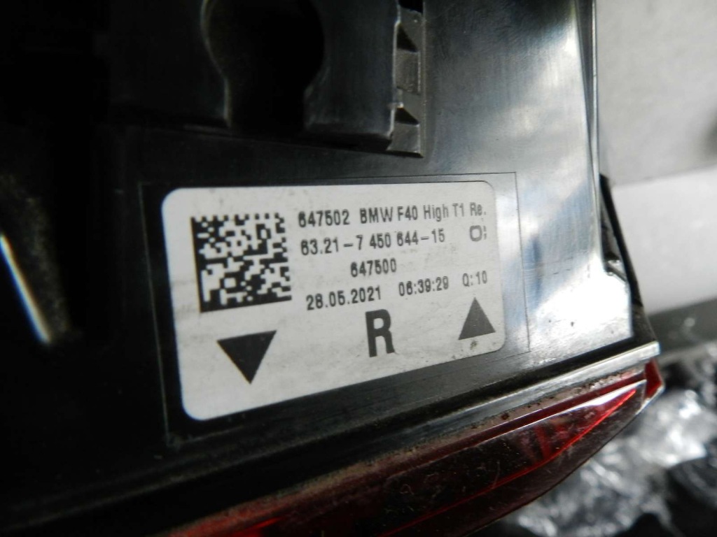 фото №8, Bmw 1 f40 лампа full led задняя левая правая сторона kpl