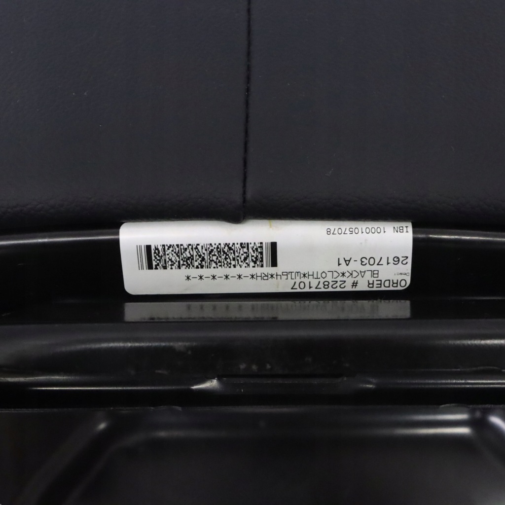 Mercedes w164 сиденье сиденье задние правое кожа ткань черная Оригинал