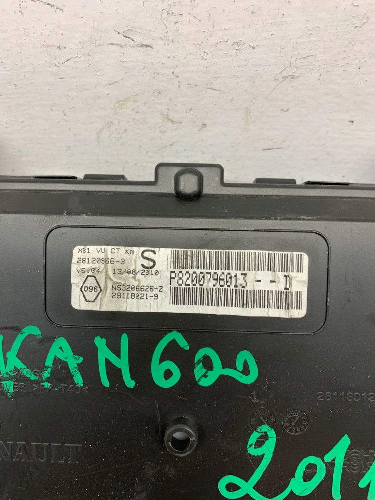 фото №5, Лічильник приладова панель p8200796013d renault
