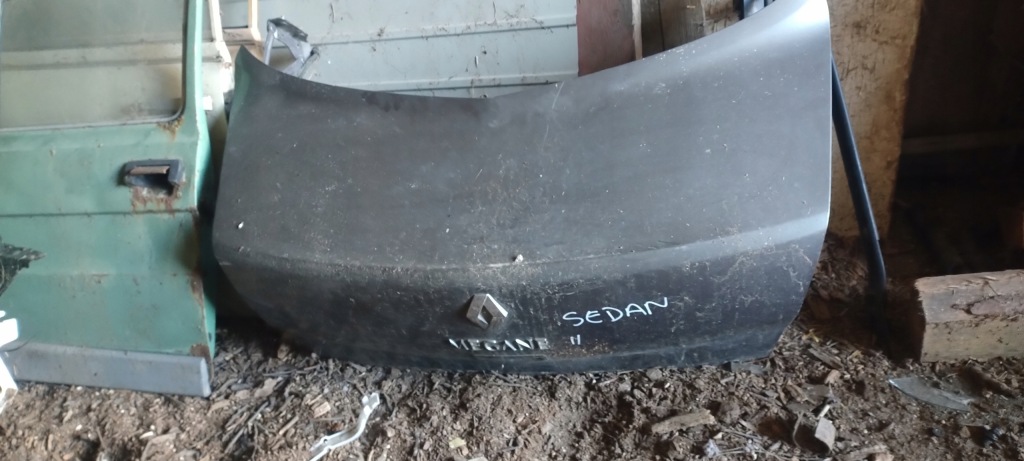 фото №1, Renault megane ii sedan крышка багажника задняя nv603