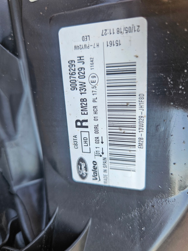 фото №3, Лампа перед правая ford s max