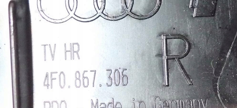 фото №10, Подлокотник дверь задняя p 4f0867306 audi rs6 a6 c6