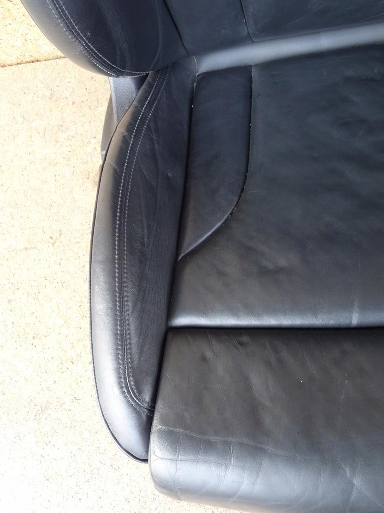 фото №9, Audi q3 8u s-line 11-18 обивка сиденья полная кожа заднее сиденье спинка комплект