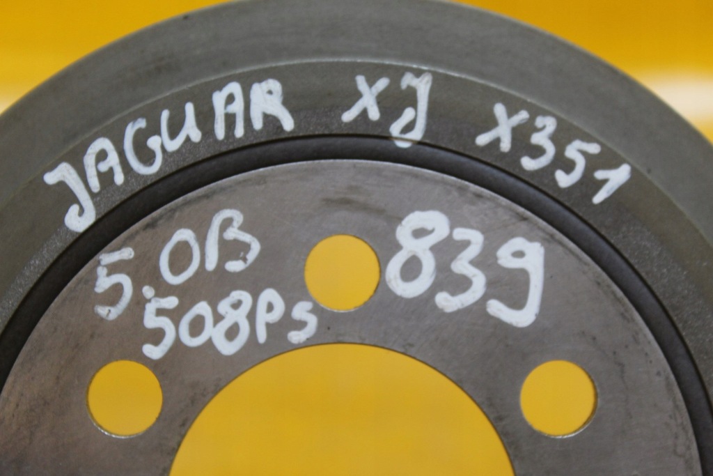 фото №7, Шків колінчастого вала колінчастого jaguar xj x351 508ps 5.0b v8 e103116a