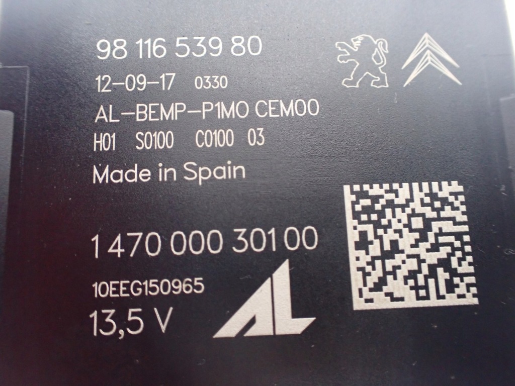 фото №4, Модуль блок управления света 9811653980 crossland x 18r