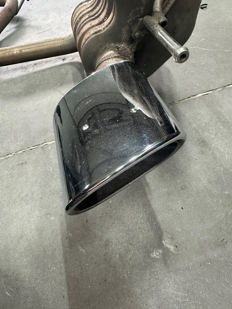 Вихлоп, гасник, exhaust, каталізатор mercedes sl r230, w230 za 5.0 комплект Зі Шроту