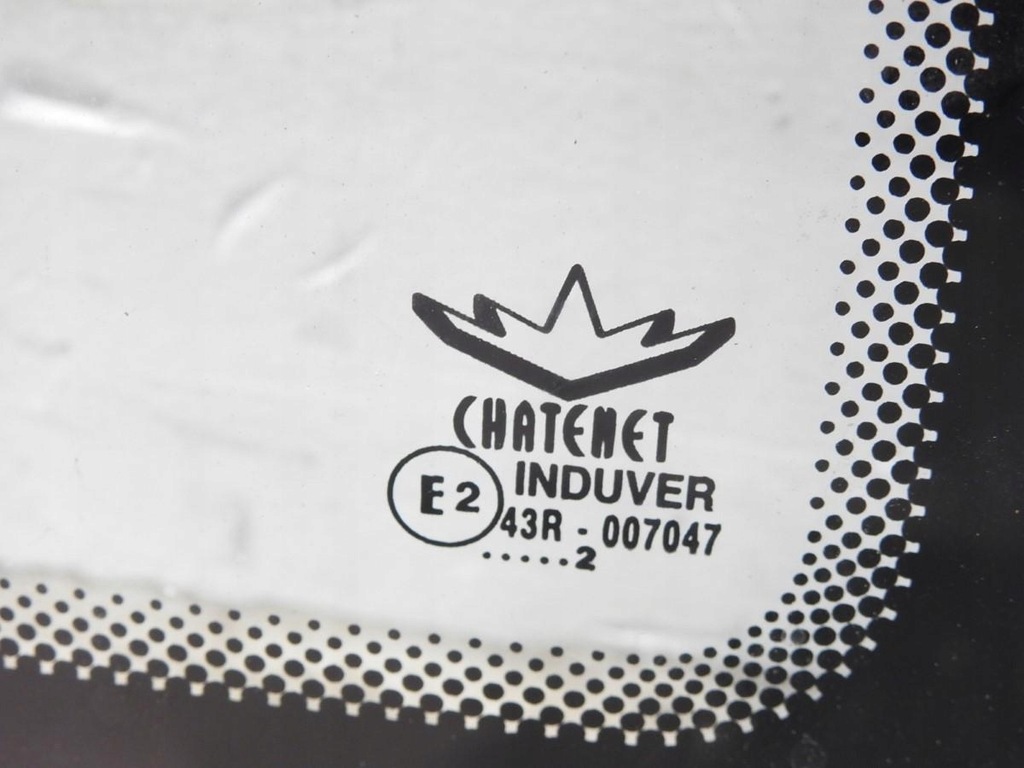 фото №6, Стекло кузовная правый задняя chatenet ch26