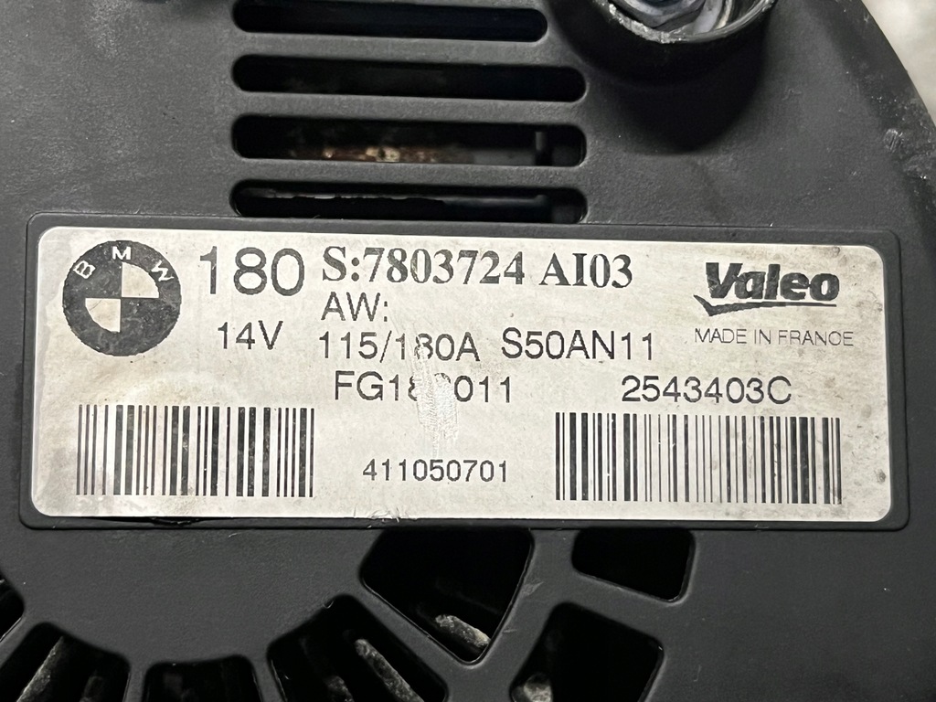 фото №6, Генератор bmw x5 e70 3,0d 245km n57 7803724