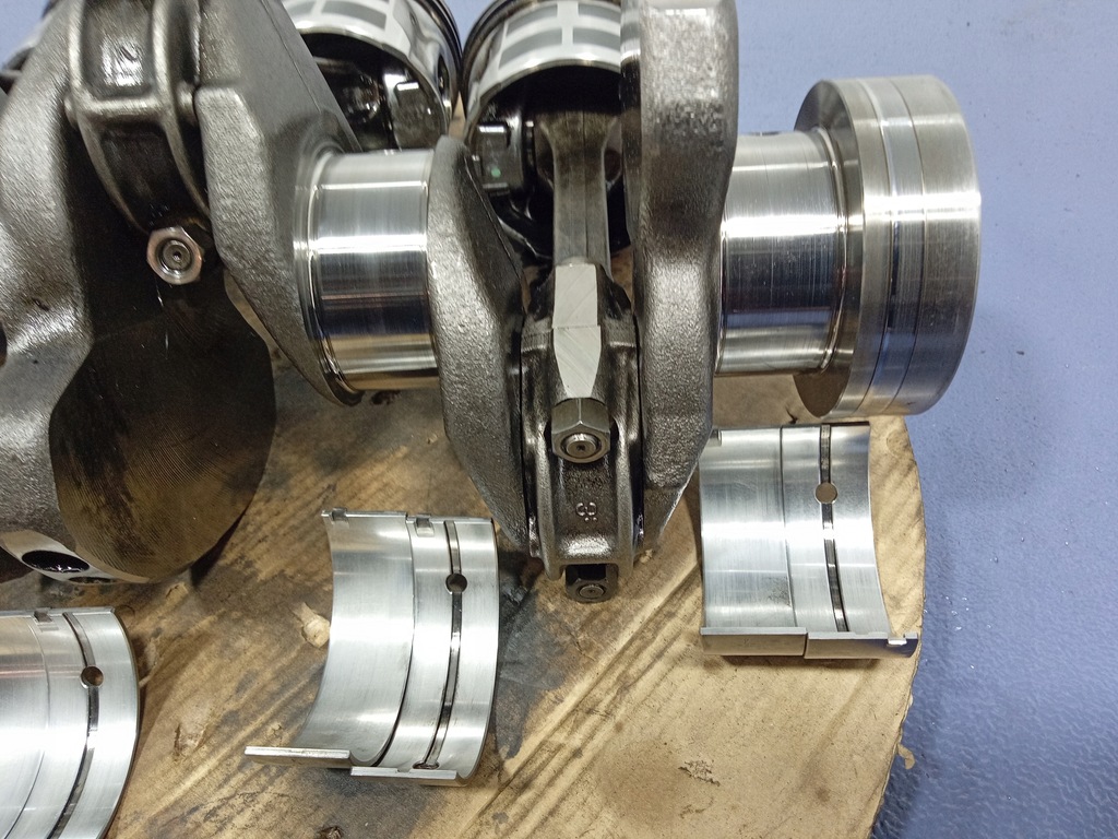 фото №5, Mitsubishi l200 iv 06- 2.5 did 4d56u wał колінчастий поршні