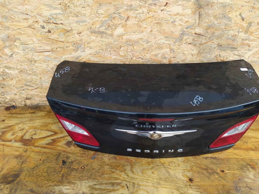 фото №2, Chrysler sebring iii pxr sedan кришка багажника задня