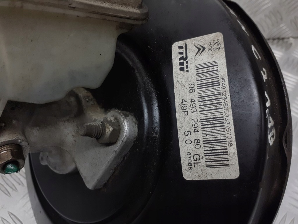 фото №4, Підсилювач гальм гальмівні з насос citroen c2