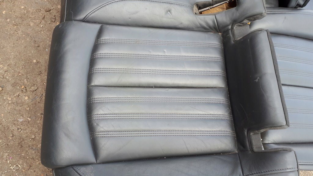 фото №6, A7 4g заднє сидіння спинка задня шкіра sline czarna