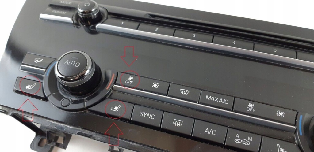 Bmw 6 f06 gran купе панель кондиціонера 9353618 Зі Шроту