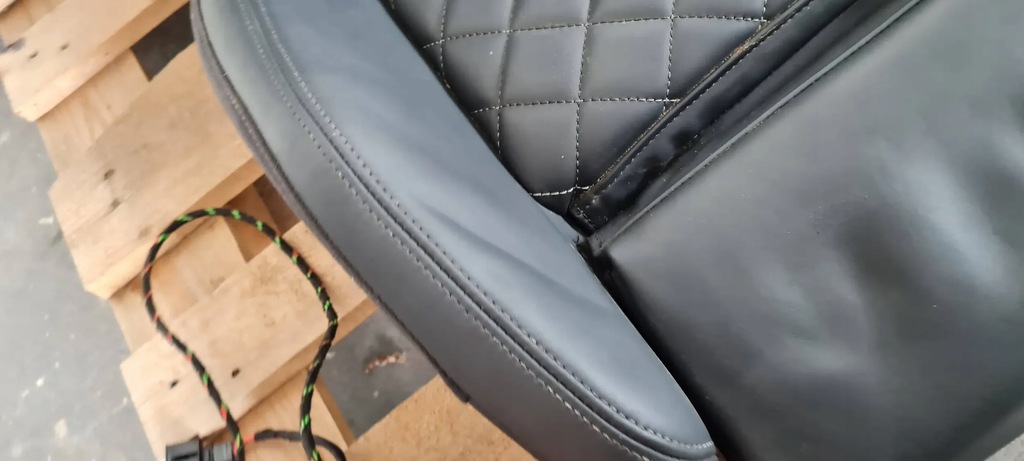 фото №6, Sq5 q5 80a обшивка шкіра сидіння водія оббивка ліва лівий