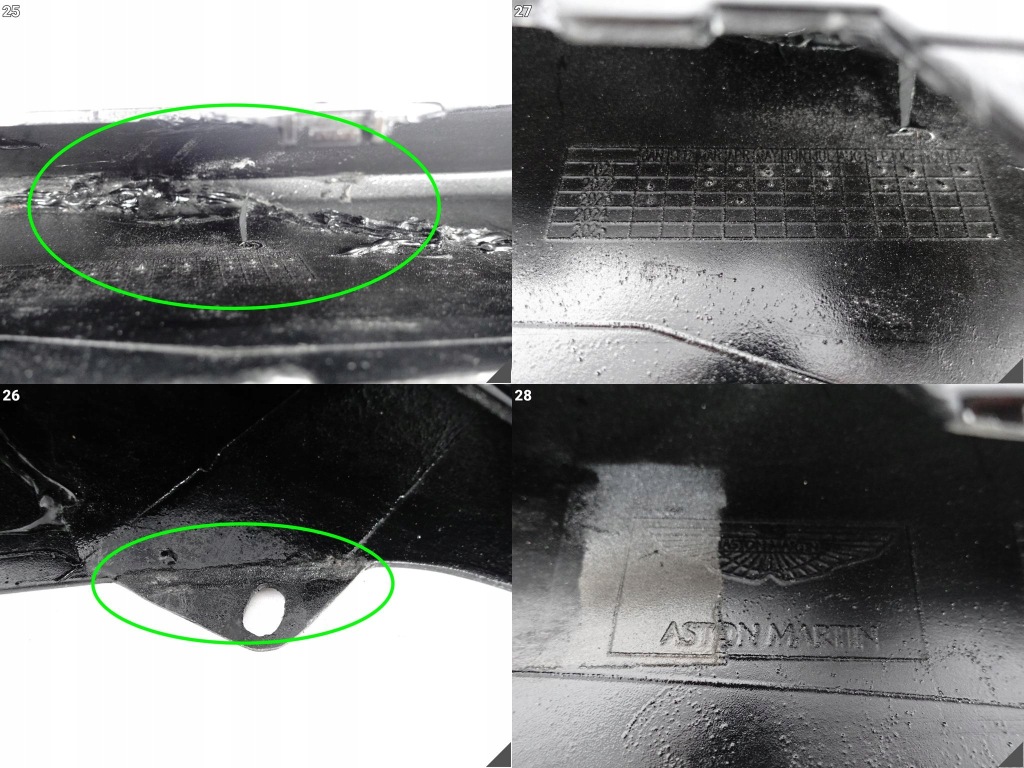 Aston martin vantage ii 2 18-24 купе f1 edition бампер спойлер перед Недорого