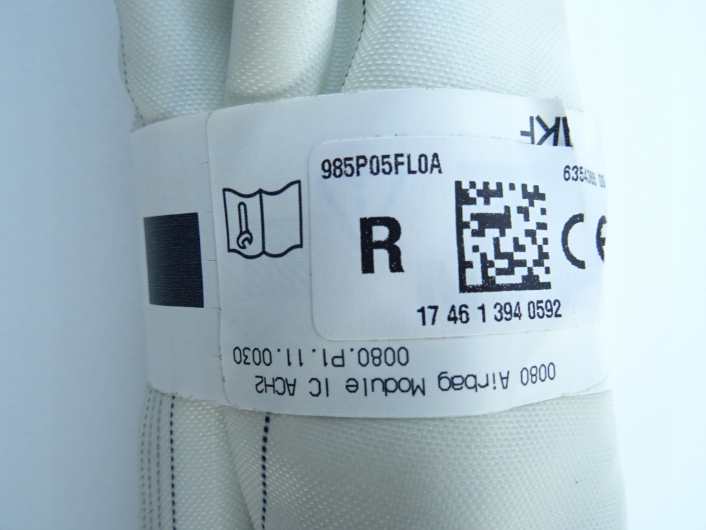 фото №9, Nissan micra k14 шторка безопасности подушка безопасности правая 985p0 5fl0a 2016-