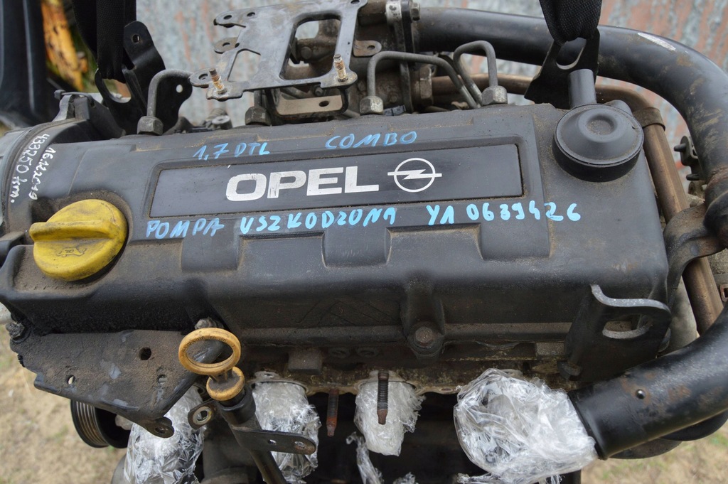 фото №6, Двигатель блок двигателя y17dtl opel combo c 1,7dtl