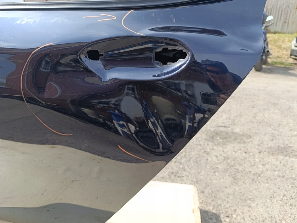 фото №7, Bmw g16 ліва задні двері 416