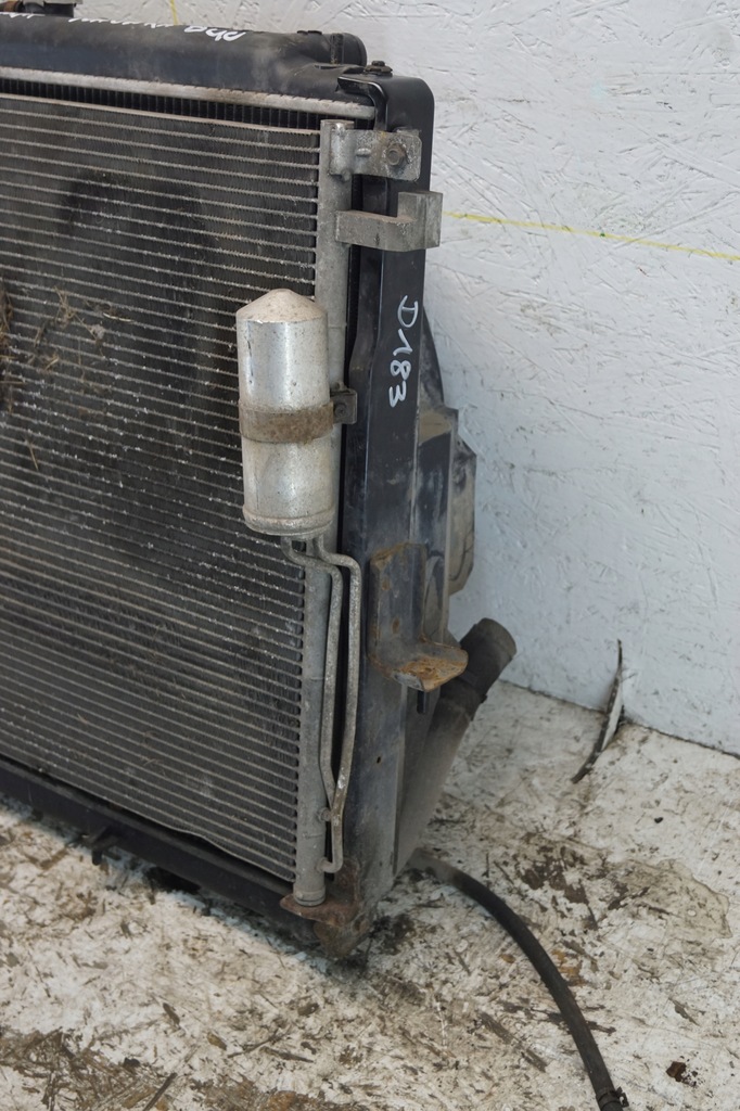 фото №4, Радиатор вентилятор nissan navara d40 2.5 dci автоматическая коробка передач