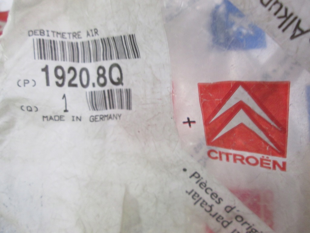 фото №7, Витратомір повітря peugeot 2,0hdi 90km 9628336380 5wk9623 оригінал