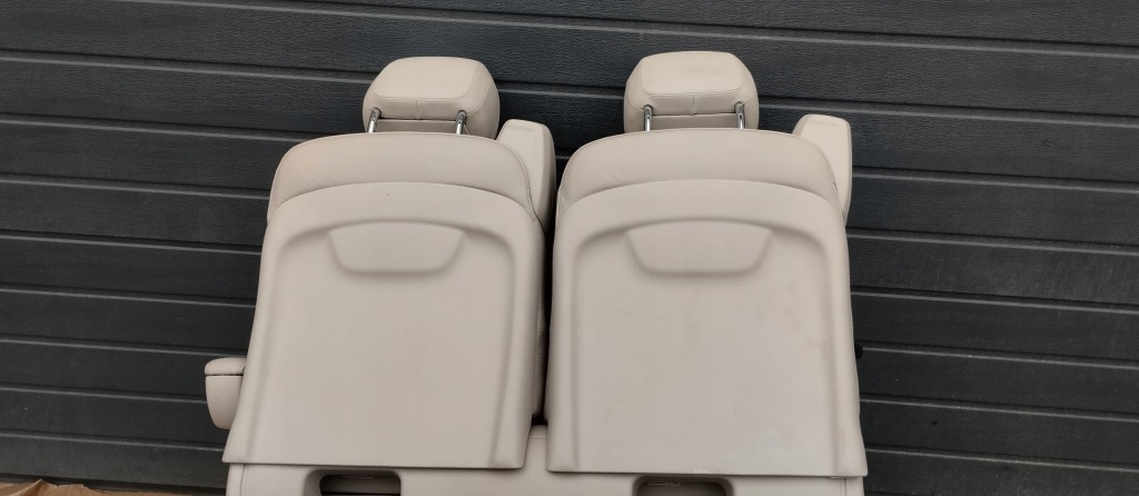 фото №10, Заднє сидіння кремовий mercedes v-klasa w447 шкіра сидіння задня задній krem світлий