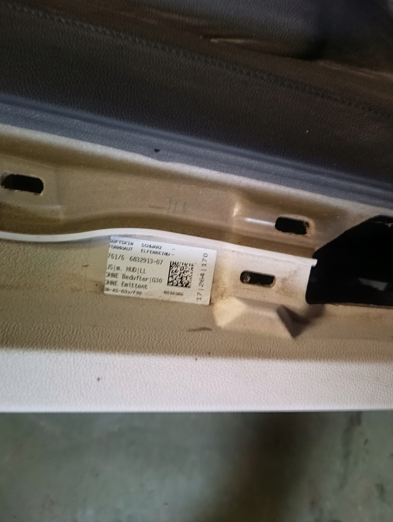 фото №6, Bmw консоль приборная панель приборная g30 g31 бардачок do восстановление