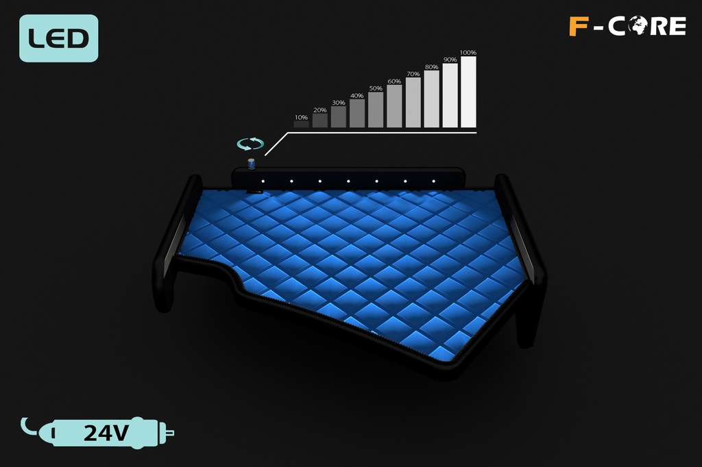 фото №5, Полиця панель приладів tir scania r 05-16 wysoka версія