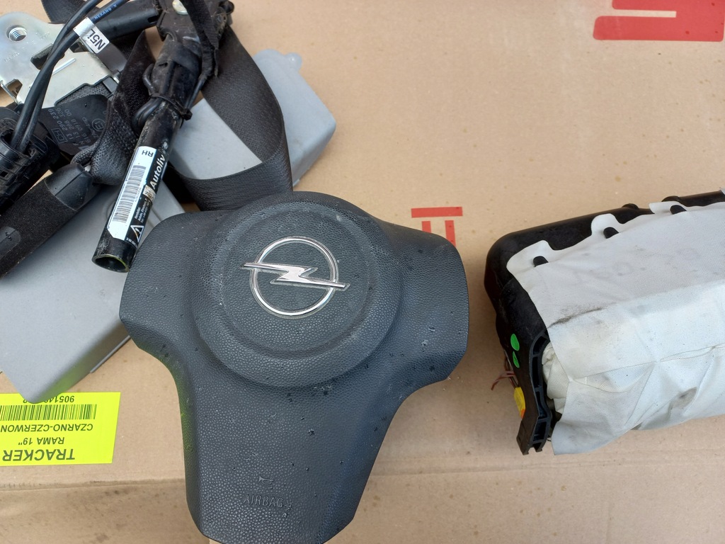 фото №5, Opel corsa d lift консоль натягувачі подушки безпеки