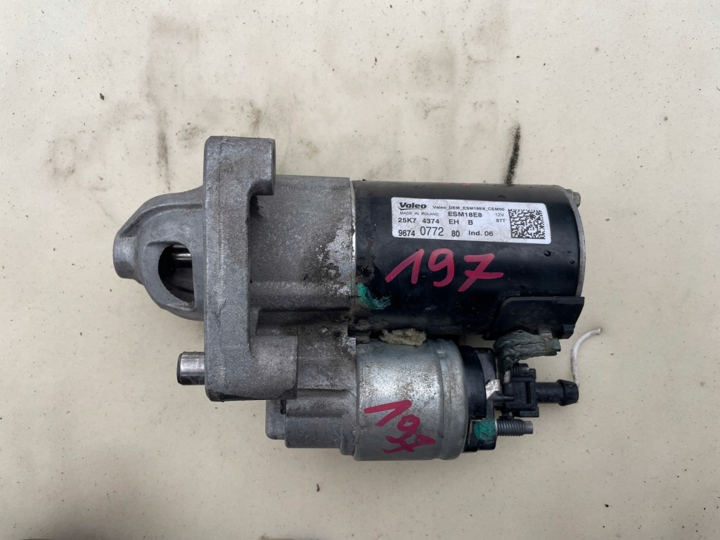 Купить Citroen peugeot opel 1.2 thp стартер 9874077280
