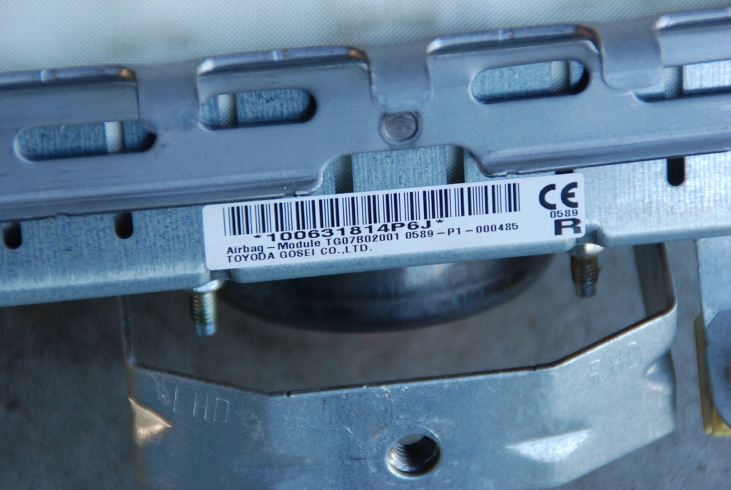 фото №4, Toyota avensis t27 lift t29 verso air bag подушка пассажира