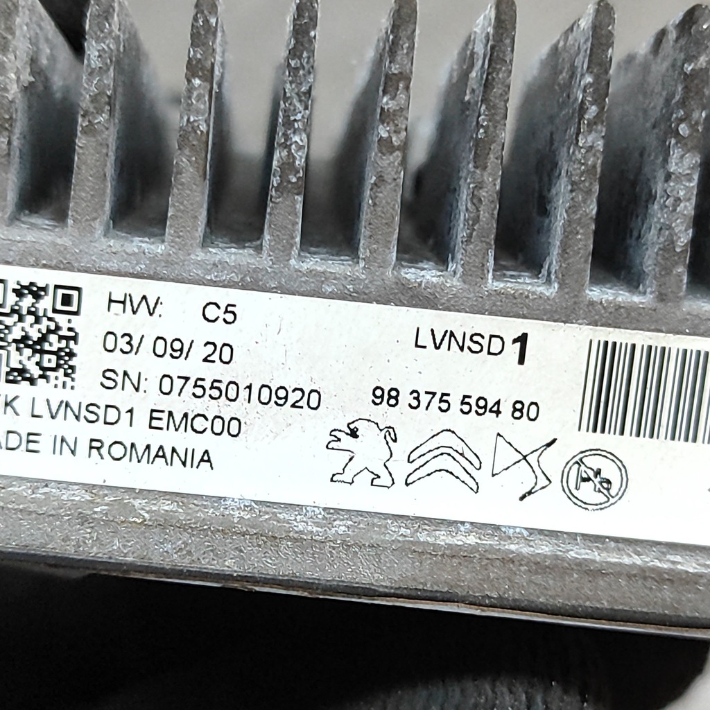 фото №6, Peugeot 2008 ii 2020 преобразователь напряжения / модуль преобразователя