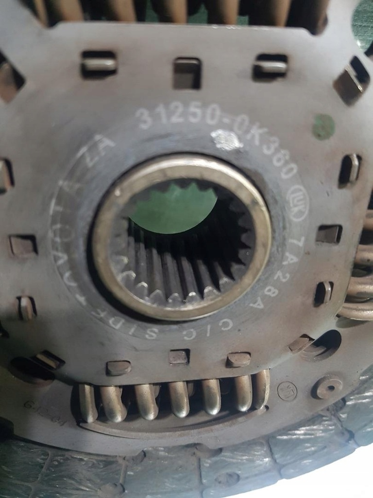 фото №5, Сцепление 2.4 toyota hilux viii 31210-0k360
