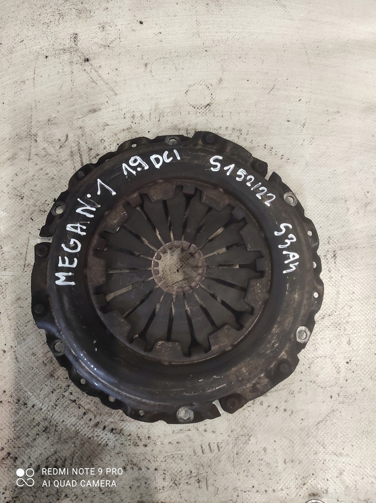 фото №1, Прижим сцепления renault megane 1 1.9 d