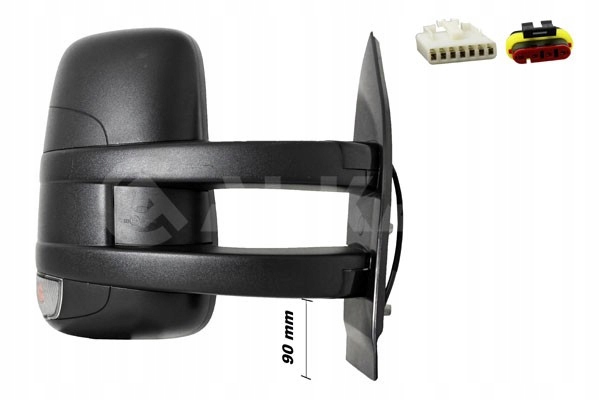 фото №1, Дзеркало зовнішнє iveco daily vi, citys, line, tourys 03.14-04.16 pr alk9