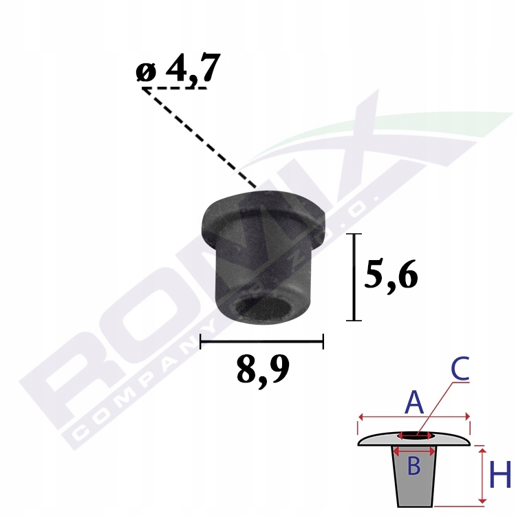 фото №3, Кліпса втулка emblematów do bmw