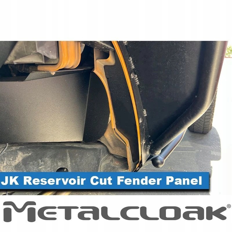 фото №5, Внутреннее подкрылок передние jeep wrangler jk jku metalcloak
