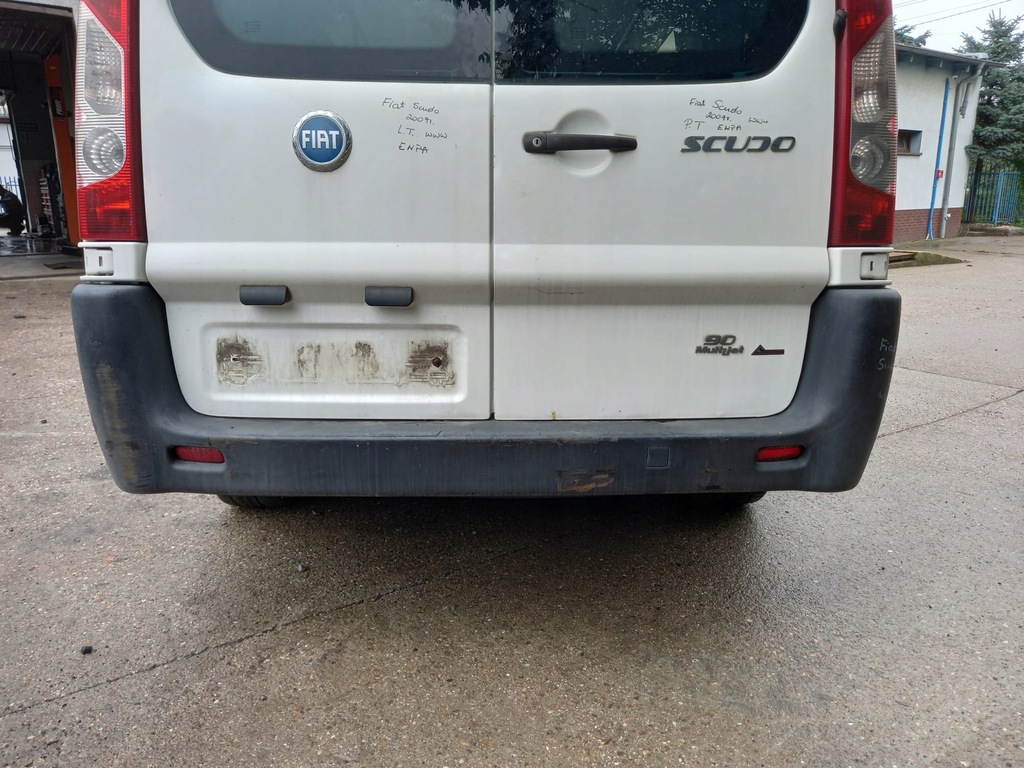 фото №1, Бампер задня fiat scudo 2007r ewpa