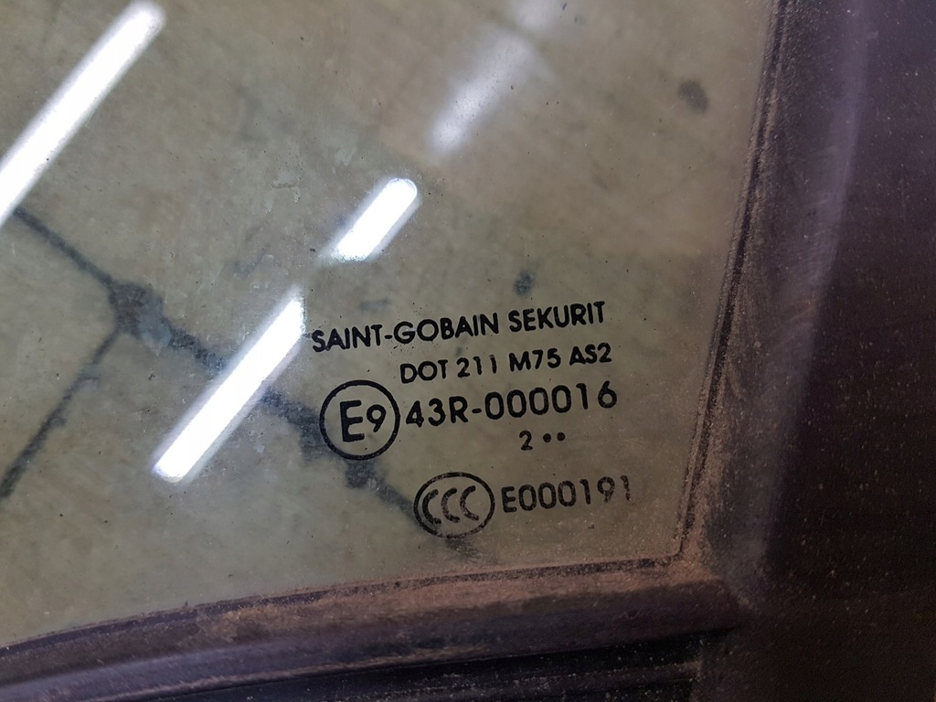 фото №3, Скло двері малий перед передня ліва peugeot partner iii