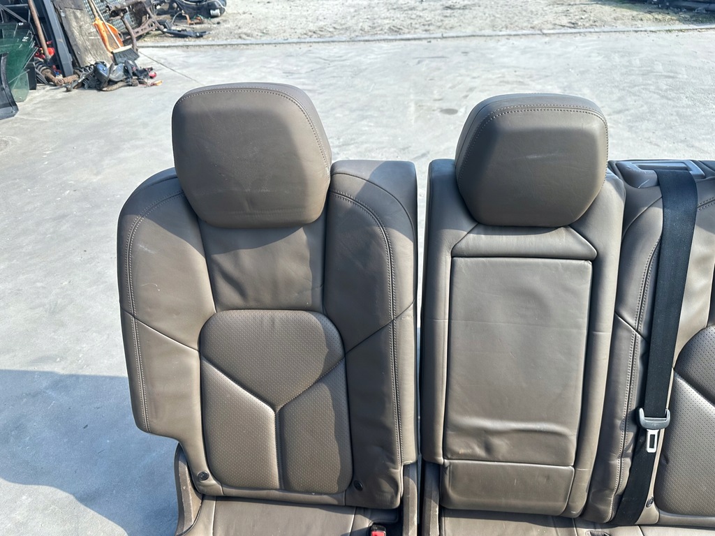 фото №11, Сидіння сидіння шкіра porsche cayenne 7p коричневий lubelskie