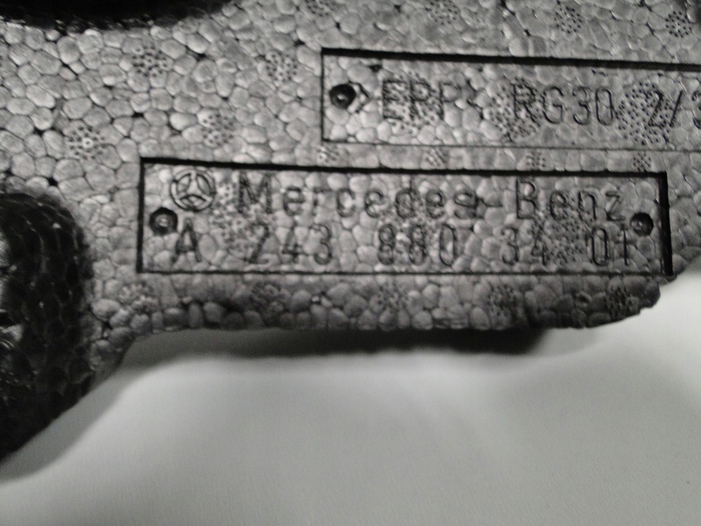 фото №9, Mercedes eqa h243 243 пенополистирол абсорбер w бампер передний amg