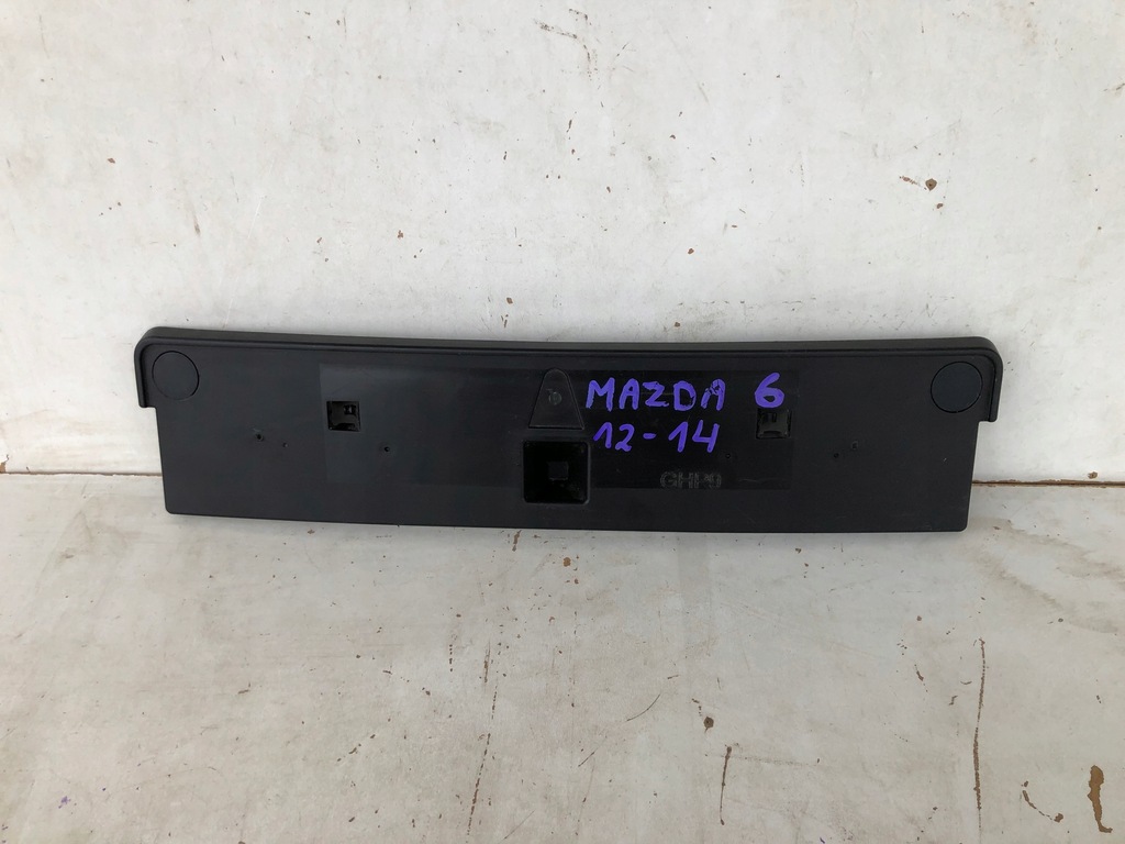 фото №2, Mazda 6 підкладка номерного знака