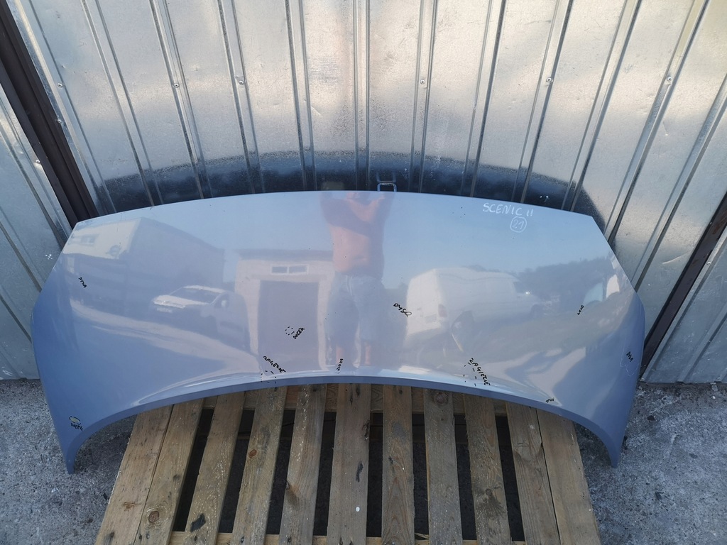 фото №2, Капот крышка двигателя renault scenic ii 2 lift