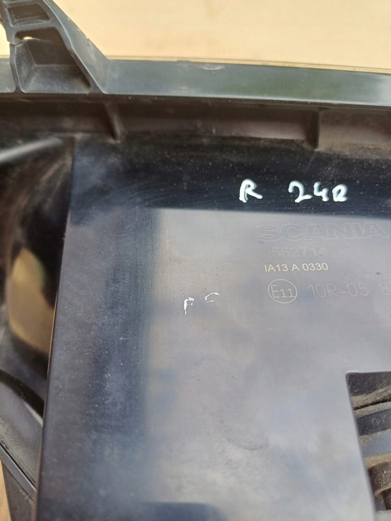 фото №4, Протитуманна фара світло протитуманні лівий перед led scania r s ntg euro 6 2023r